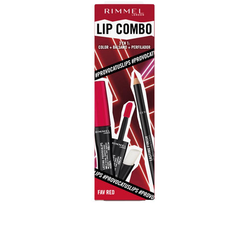 Rimmel London Lip Combo Trucco Labbra Lunga Durata Labbra Perfette Sempre