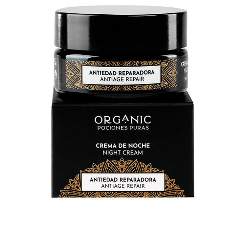 Organic Pociones Puras Facial Crema De Noche Anti Aging Revitaliza La Piel