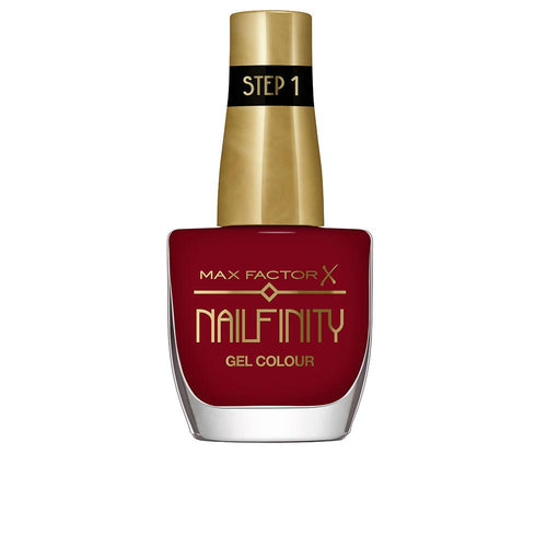 Max Factor Nailfinity Nail Polish Red Glossy Gel Finish
