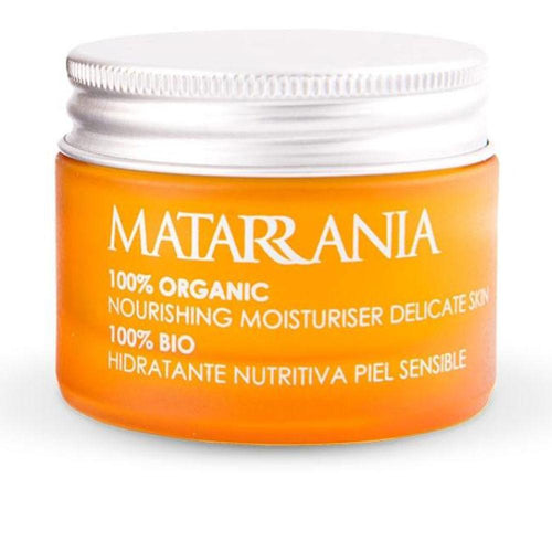 Matarrania Facial Crema Hidratante Nutritiva Para Piel Sensible Hidratación Suave Orgánica