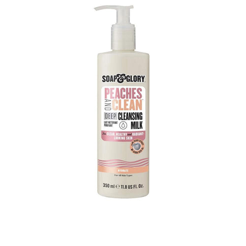 Soap & Glory Peaches And Clean Latte Detergente Pulizia Veloce E Completa