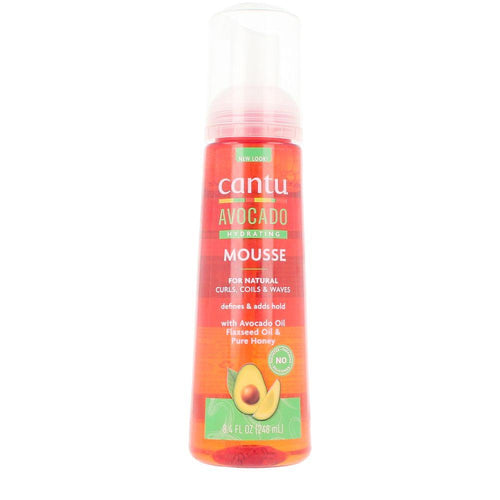 Cantu Avocado Hydrating Styling Mousse Ricci Perfetti Tutto Il Giorno