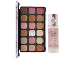 Revolution Make Up Crystal Aura Set Makeup Spray E Palette Aroma Di Rosa Rinfrescante