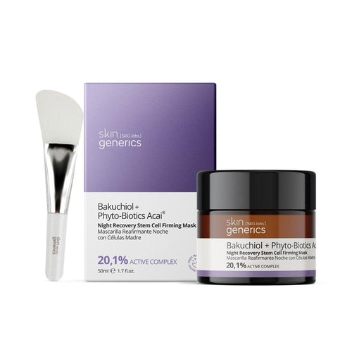 Skin Generics Bakuchiol+ Phyto-Biotics Acai Maschera Viso Rassodante Notturna Pelle Rinnovata E Luminosa