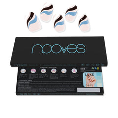 Nooves Láminas De Uñas De Gel Feuilles D'Ongles En Gel Ongles Parfaits Immédiatement