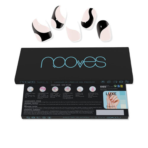 Nooves Láminas De Uñas De Gel Estilo De Salón