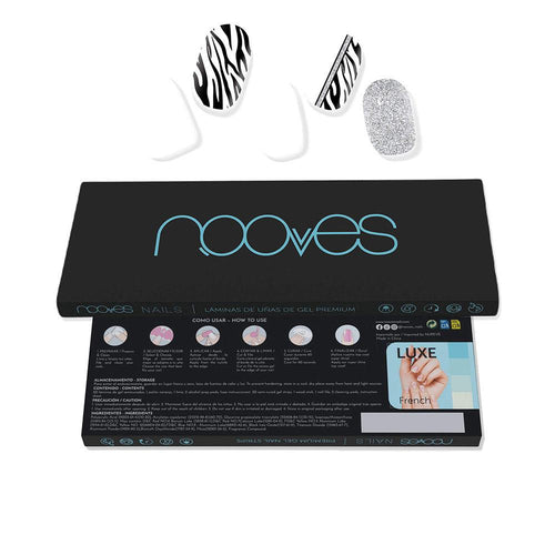 Nooves Láminas De Uñas De Gel Hojas De Uñas Gel Acabado De Salón