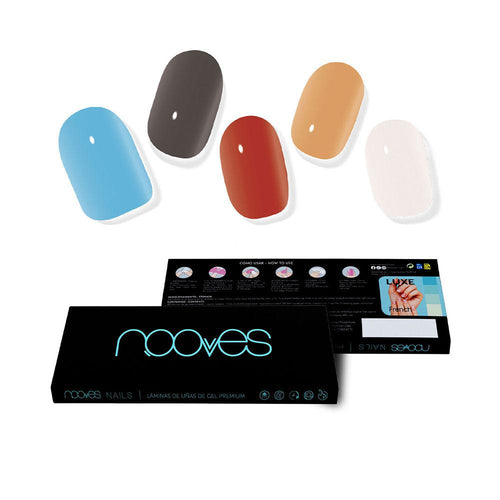 Nooves Láminas De Uñas De Gel Láminas Gel Para Uñas Premium Glam Uñas Perfectas Al Instante