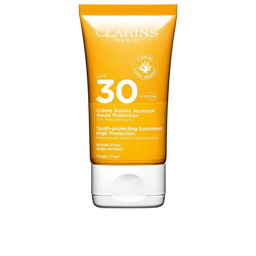 Clarins Solaire Gesichtscreme Dry Touch Matte Optik