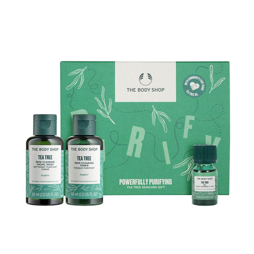 The Body Shop Tea Tree Set Cosmetico Purificante Pelle Purificata Naturalmente