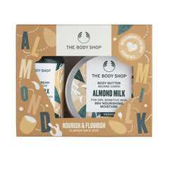 The Body Shop Almond Milk Set Cosmético Piel Limpia Suave Sedosa
