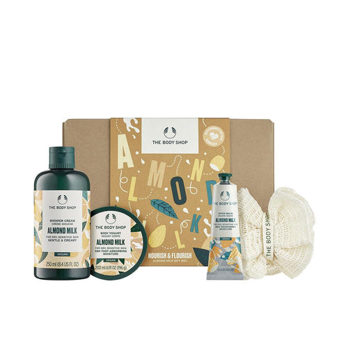 The Body Shop Almond Milk Set Cosmetico Pelle Pulita E Setosa