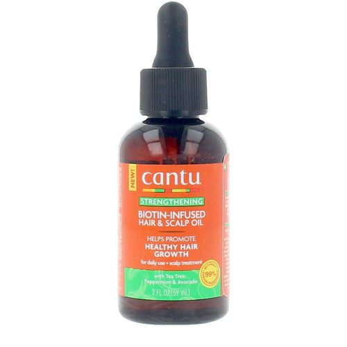 Cantu Biotin Infused Olio Per Capelli E Cuoio Capelluto Luce Viva Senza Crespo