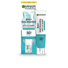 Garnier Pure Active Flüssigkeit Gegen Unreinheiten Effektiver UV Schutz Strahlende Geschützte Haut