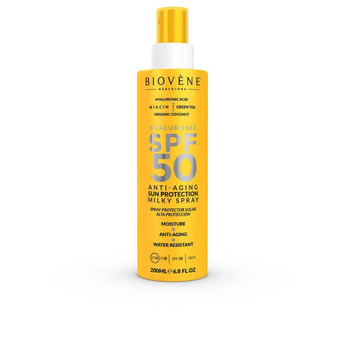 Biovène Hyaluronic Anti-Aging Sonnenmilch SPF 50 Ultimativer Sonnenschutz