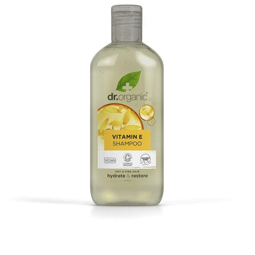 Dr Organic Vitamina E Shampoo Capelli Revitalizzante E Nutriente