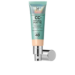 It Cosmetics Cc+ Natural Matte Base De Maquillaje En Crema Spf40 Control De Brillo 16 Horas