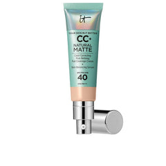 It Cosmetics Cc+ Natural Matte Base De Maquillaje En Crema Spf40 Control De Brillo 16 Horas
