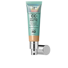 It Cosmetics Cc+ Natural Matte Base De Maquillaje En Crema Spf40 Control De Brillo 16 Horas