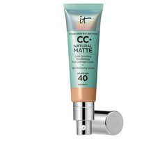 It Cosmetics Cc+ Natural Matte Base De Maquillaje En Crema Spf40 Control De Brillo 16 Horas