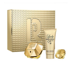 Rabanne Lady Million Perfume Set Eau De Parfum Glamour Y Fuerza