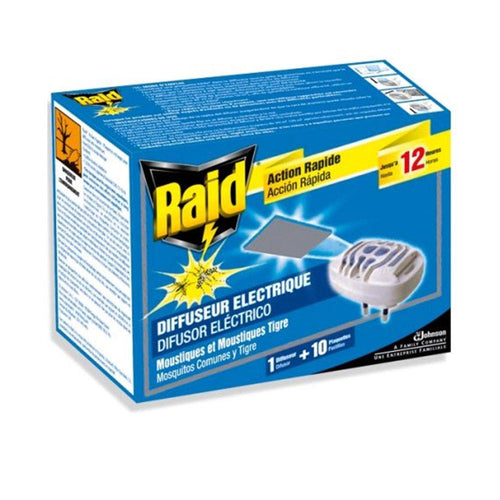 Raid Proteccion Antimosquitos Dispositivo Repellente Per Mosquito Protezione Efficace Contro Zanzare