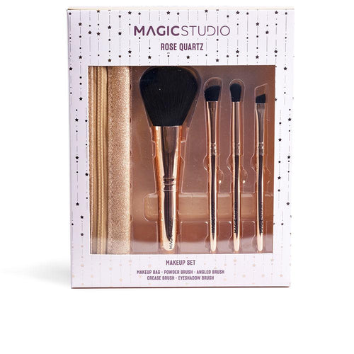 Magic Studio Rose Quartz Set Di Pennelli Per Trucco Esalta La Bellezza