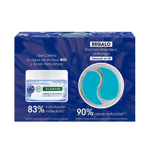 Klorane Al Aciano Bio Gel Crema Viso E Occhi Freschezza E Idratazione Pura