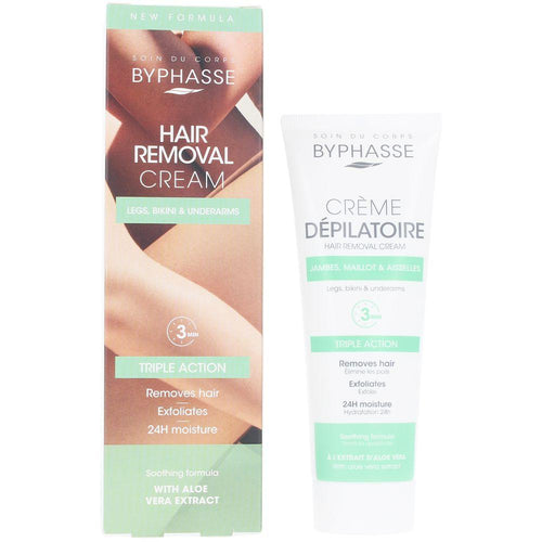 Byphasse Depilación Crema Depilatoria Aloe Vera Calming Action