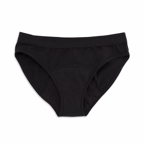 Platanomelón Kiwitas Classic Sporty Mutandine Mestruali Nero Assorbenza E Comfort Ottimali