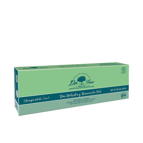 Dr Tree Champú Sólido Dr Tree Shampoo Solido E Gel Doccia Per Pelle Sensibile Idrata E Rinnova
