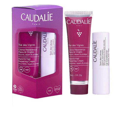 Caudalie Thé Des Vignes Set Cura Mani Unghie Labbra Nutrizione E Protezione Naturale