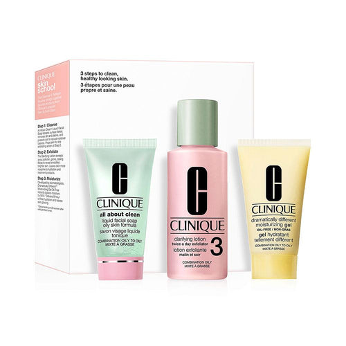 Clinique Clarifying Lotion Sistema Facial Para Piel Mixta Grasa Luminosidad Y Equilibrio