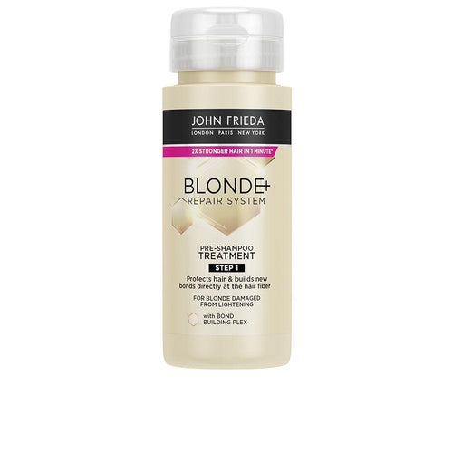 John Frieda Blonde+ Repair System Trattamento Pre Shampoo Capelli Più Forte Subito