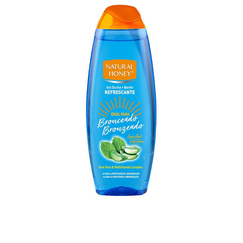 Natural Honey Aloe Vera Bronceado Gel De Ducha Preserva Tu Bronceado