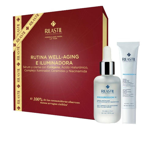 Rilastil Progression(+) Set Cosmetico Crema E Siero Redensifica E Ringiovanisce