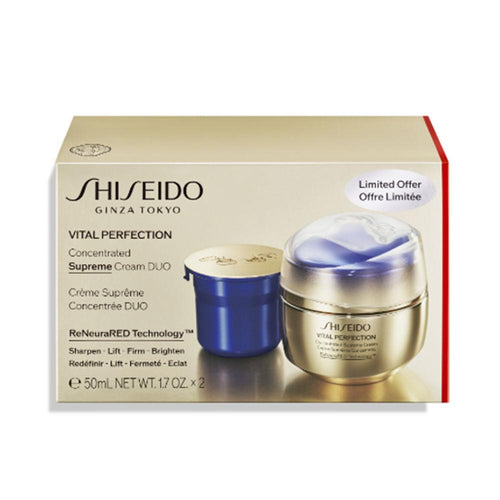 Shiseido Vital Perfection Set Cosmetico Viso Pelle Rassodata E Rivitalizzata