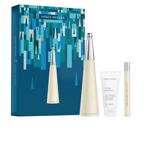 Issey Miyake L'eau D'Issey Parfüm Eau De Toilette Und Körperlotion Set Elegante Blumige Frische