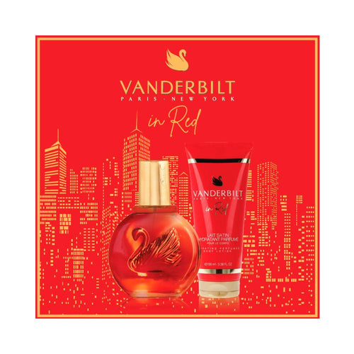 Vanderbilt In Red Perfume Eau De Toilette Set Audaz Y Aventurero
