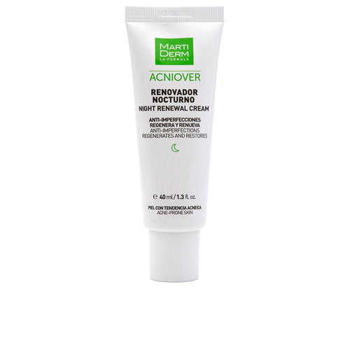 Martiderm Acniover Crema Notte Rinnovatrice Per Acne Pelle Pulita E Luminosa