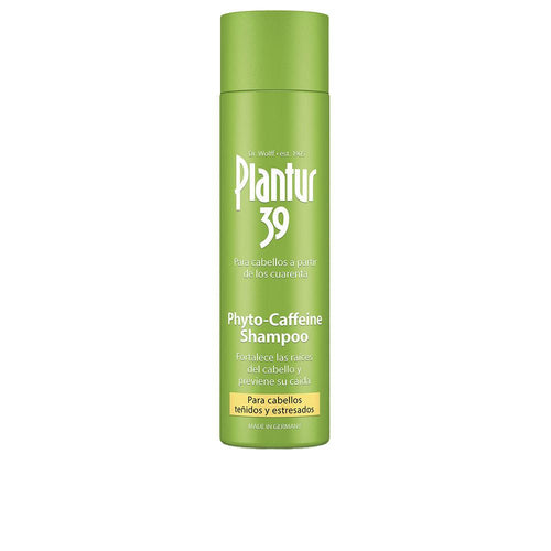 Plantur 39 Phyto-Caffeine Champú Para Cabello Teñido Y Estresado Estimula El Crecimiento Natural