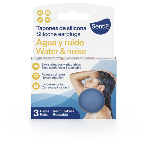 Senti2 Cuidado Auditivo Tappi Auricolari In Silicone Protezione Acqua Su Misura