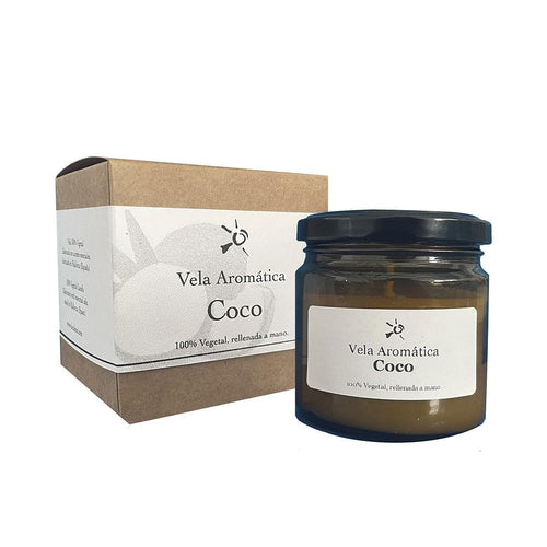 Focdenit Vela Focdenit Aromatherapie Kokosnuss Kerze Natürliche Essenz