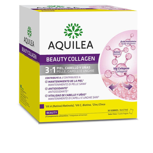 Aquilea Aquilea Colágeno Integratore Cosmetico Pelle Capelli Unghie Radianti