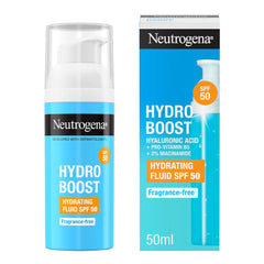 Neutrogena Hydro Boost Gesichtscreme SPF50 Lang Anhaltende Feuchtigkeit Und Schutz