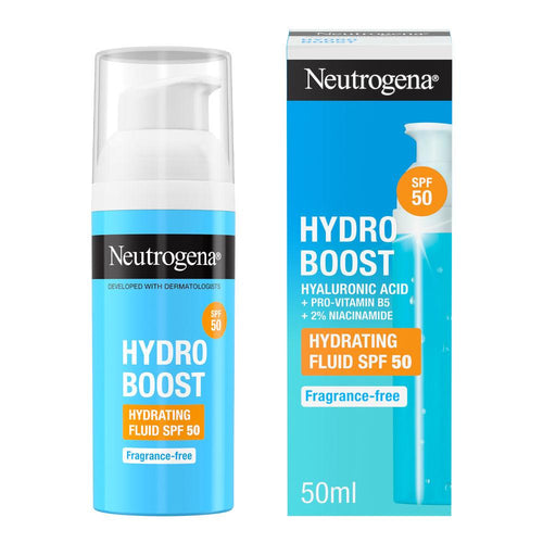 Neutrogena Hydro Boost Gesichtscreme SPF50 Lang Anhaltende Feuchtigkeit Und Schutz