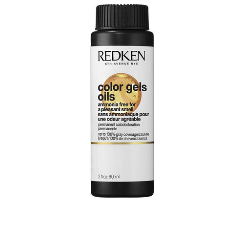 Redken Color Gel Oils Tinte Permanente Líquido Para Cabello Sin Amoniaco Cobertura Total Canas
