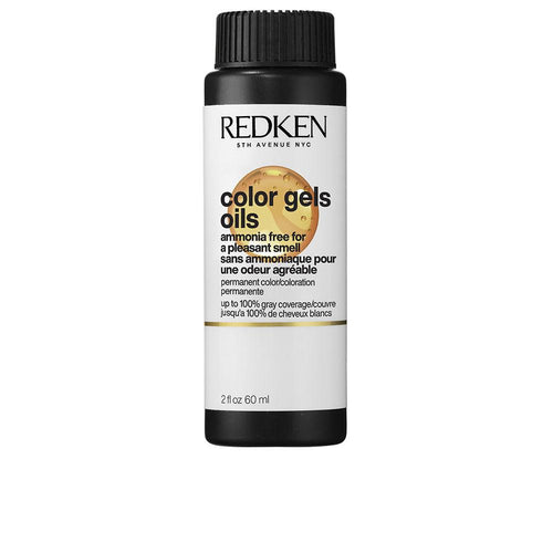 Redken Color Gel Oils Tinte Permanente Líquido Para Cabello Sin Amoniaco Cobertura Total Canas