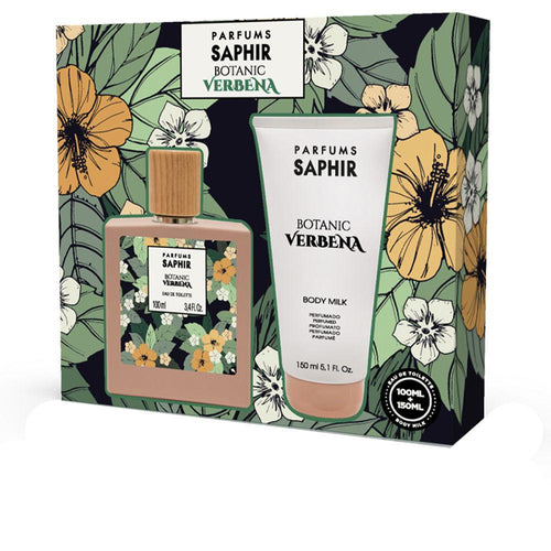 Parfums Saphir Botanic Verbena Profumo Eau De Toilette Set Freschezza Floreale