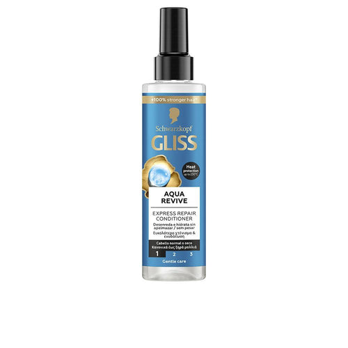 Schwarzkopf Mass Market Gliss Aqua Revive Conditioner Spray Express Repair For Dry Hair